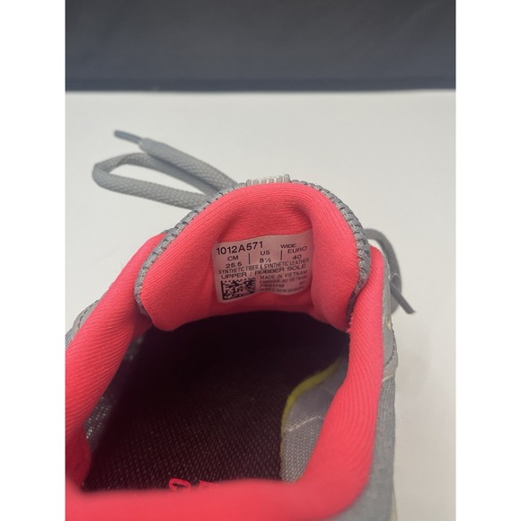 Asics Gel Contend 6 Running Shoes Womens 8.5 Grey Pink Sneakers 1012A571 - Picture 11 of 16